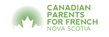 Logo pour Canadian Parents for French - Nouvelle-Écosse, un partenaire d’IDÉLLO.